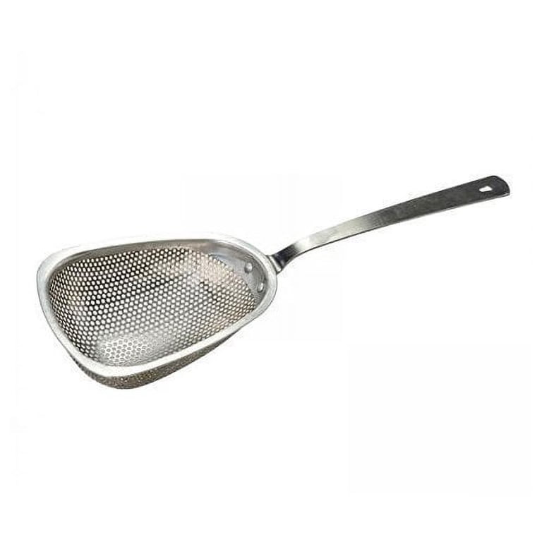 Winco 3-Quart Stainless Steel Utility Scoop - Commercial Kitchen Grade, Durable & Easy Clean