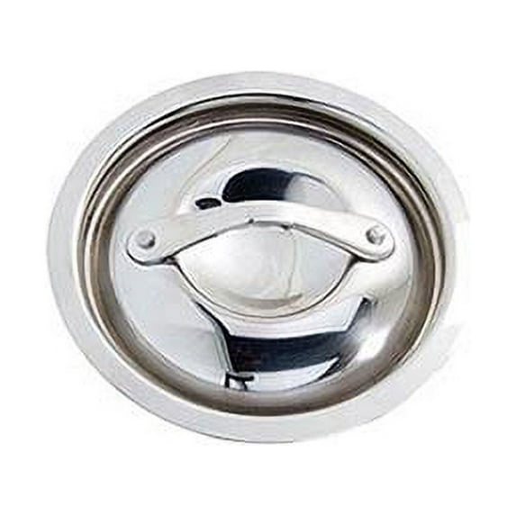 Winco DCL-35 Stainless Steel Lid for 3.5" DCSP Sauce Pan - 1 Each