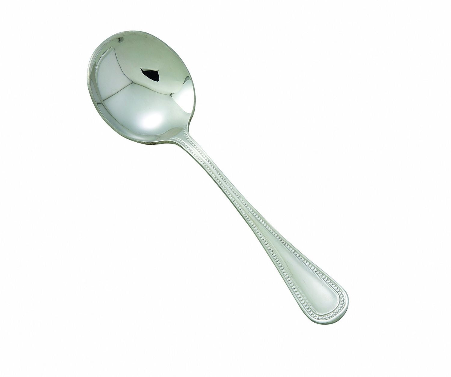 Winco Deluxe Pearl 12-Piece Bouillon Spoon