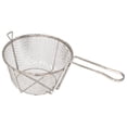 thumbnail image 1 of Winco FBR-9, 9-Inch 4-Mesh Round Wire Fry Basket with Handle, Heavy-Duty Deep Fryer Basket, 1 of 1