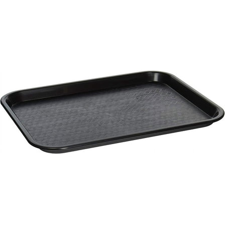 Winco FFT-1014K Fast Food Tray, 10-Inch by 14-Inch, Black