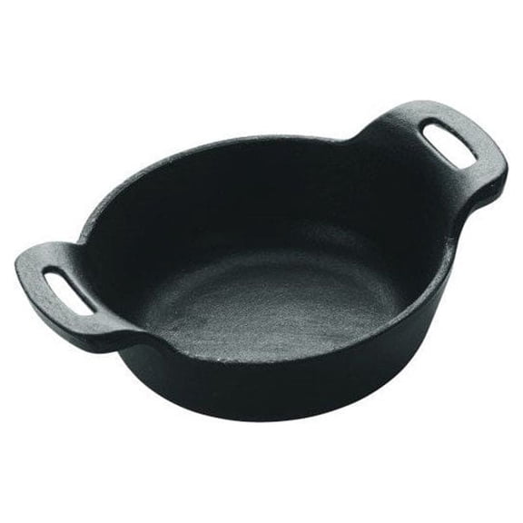 Winco FireIron Round Mini Cast Iron Server | 12oz