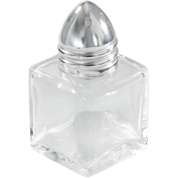 Winco G-100 Square Shaker, 0.5 oz - Stainless