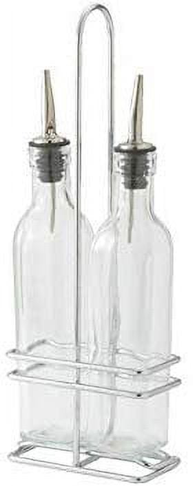 Winco GOB-16S Oil & Vinegar Cruet Set