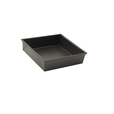 Winco HSCP-0808 Square Non-Stick Cake Pan, 8-Inch by 8-Inch, Aluminized Steel"