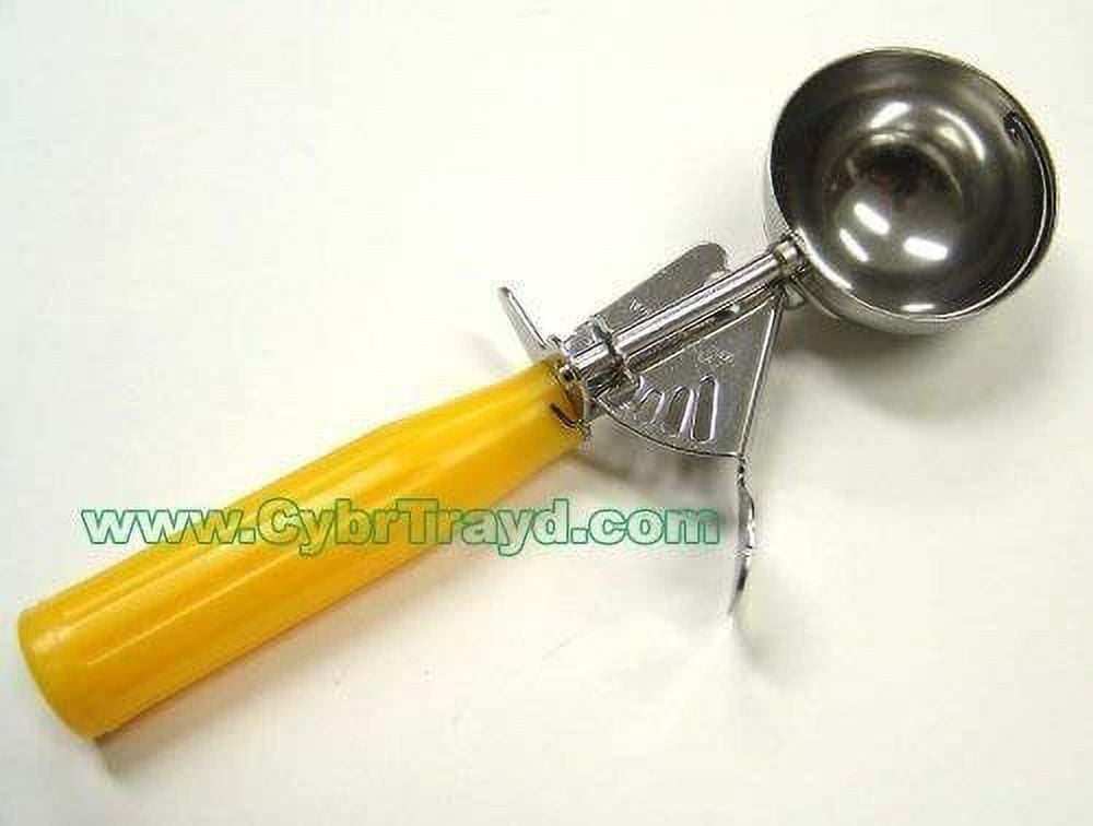  Vollrath 1-5/8 oz Stainless Steel Disher - Size 20,Yellow :  Home & Kitchen