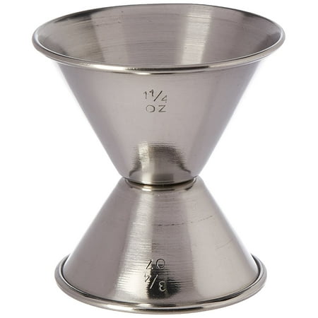Winco Jigger 1 Ounce x 2 Ounce, Stainless Steel - Set of 3