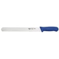 thumbnail image 1 of Winco KWP-121U Stl Stamped Cutlery Wavy-Edge Slicer Bread Knife 12" Stainless Steel Blade, Blue Plastic Handle, 1 of 1