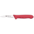 thumbnail image 1 of Winco KWP-30R Stl Stamped Cutlery Paring Knife 3-1/4" Stainless Steel Blade, Red Plastic Handle, Set of 2, 1 of 1