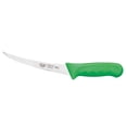 thumbnail image 1 of Winco KWP-60G Stl Stamped Cutlery Boning Knife 6" Flexible Stainless Steel Blade, Green Plastic Handle, 1 of 1