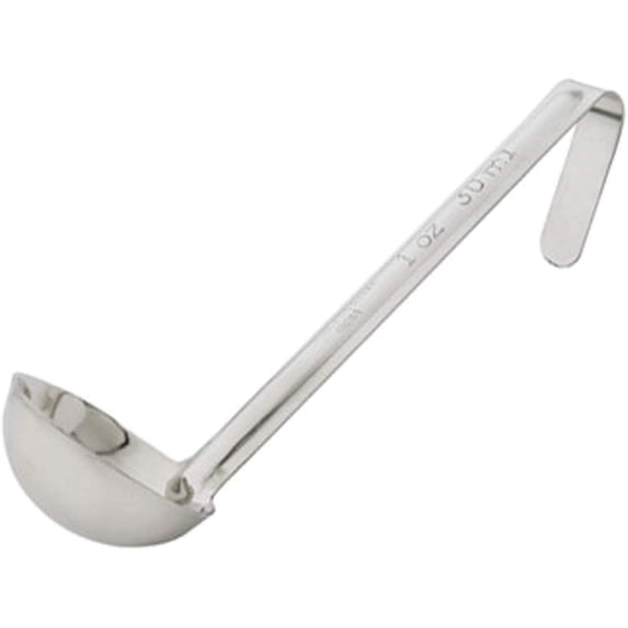 Interchangeable Ladle Winco LDI-10SH Stainless Steel Ladle with 6 in. Handle - 1 oz - Walmart.com