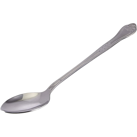 Winco LE-13 Elegance Solid Spoon, 13-Inch