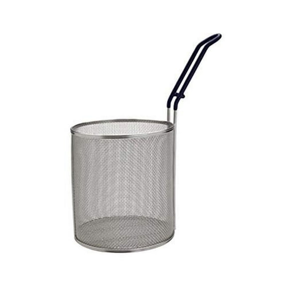 Winco MPN-67, Stainless Steel Small Pasta Boil Baskets, 6.5-Inch Diameter Cylindrical Pasta Strainer
