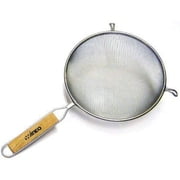 Winco MS3A-8S Strainer with Single Fine Mesh, 8-Inch Diameter Set of 3 by Winco