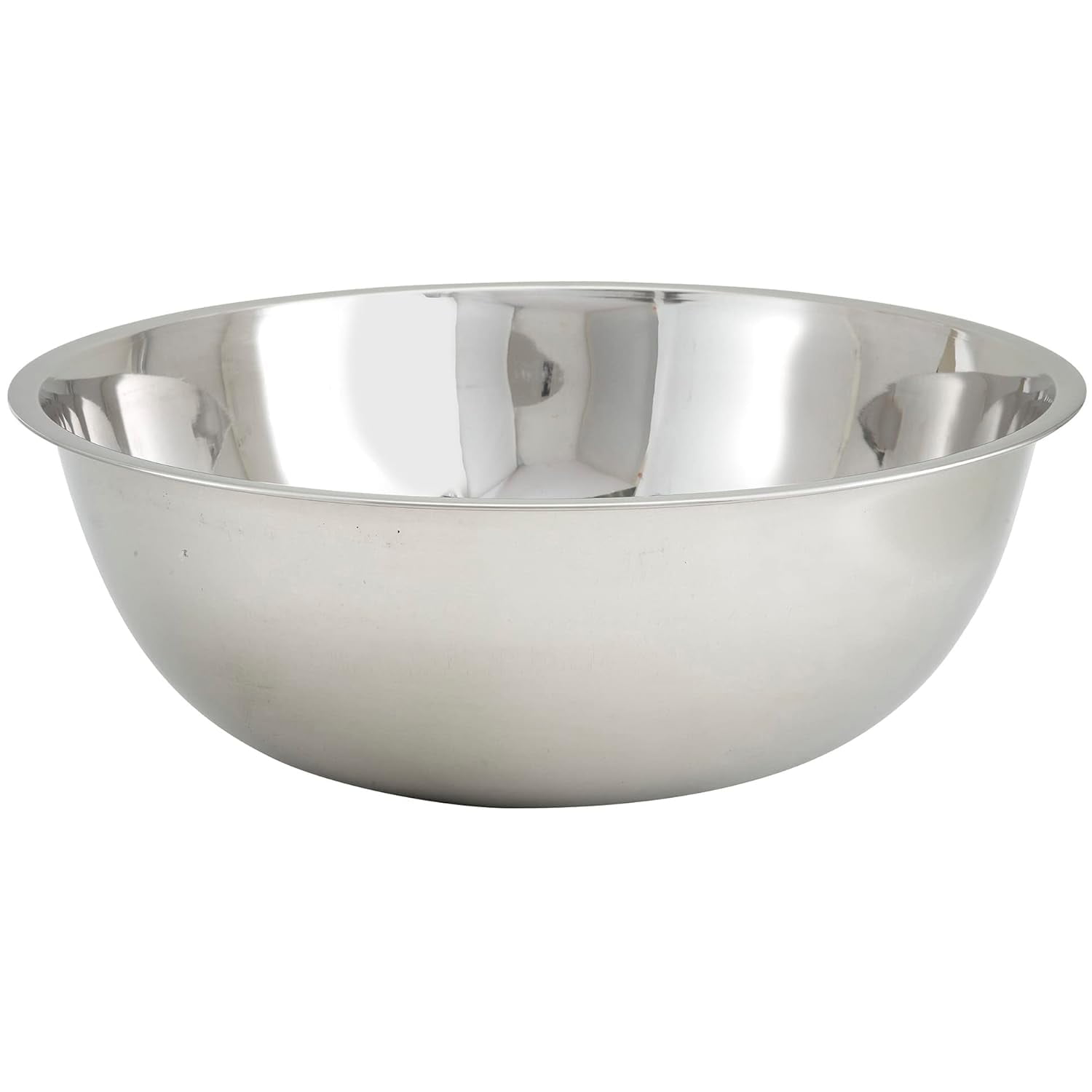 20 Quart Silver Stainless Steel Mixing Bowl