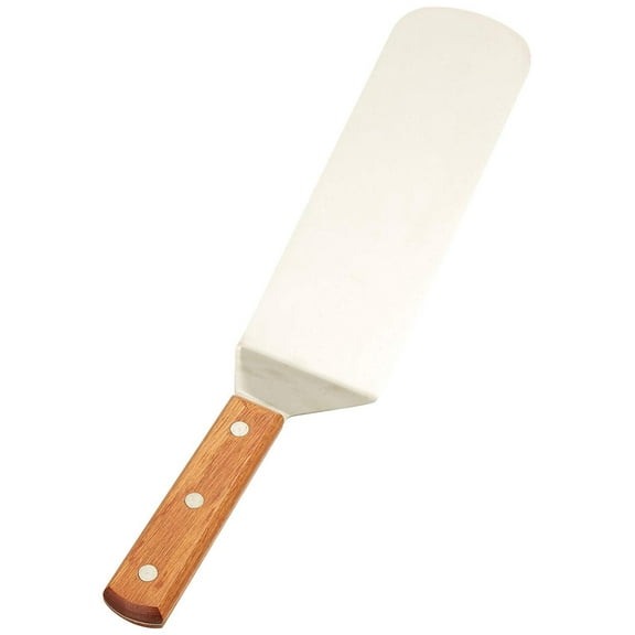 Winco Metal/Wood Turner, 3" x 9-1/2", Brown