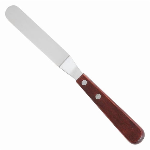 Winco Offset Metal Spatula, 4-1/4" Blade