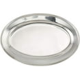 thumbnail image 1 of Winco Oval Stainless-Steel Platter, 12" x 8-5/8", Silver, 1 of 2