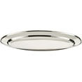 thumbnail image 1 of Winco Oval Stainless-Steel Platter, 14" x 8-3/4", Silver, 1 of 3
