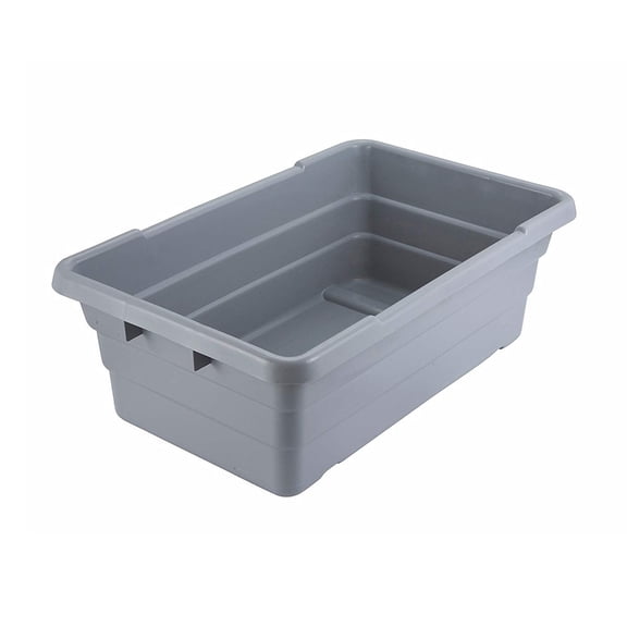 Winco Gray Lugs/Nesting, 24 1/2 x 15 3/4 x 9 inch - 1 each.