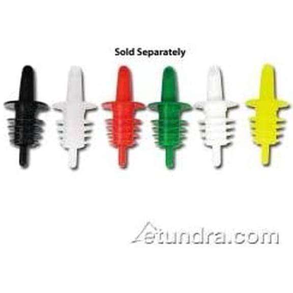 Winco PPR-2R Red Plastic Liquor Pourer