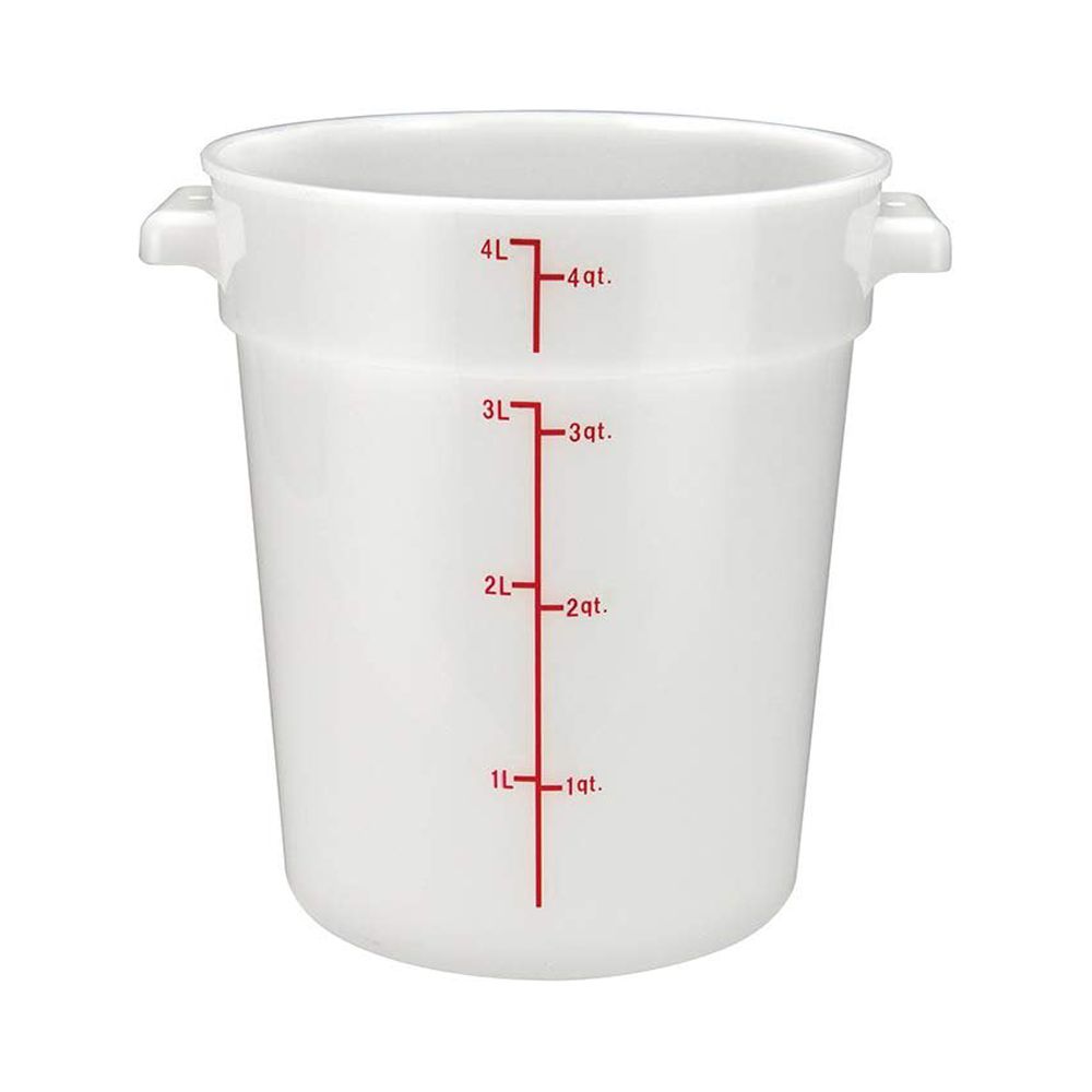 Cambro Food Storage Containers and Covers, 6 Quart, 2 Pack