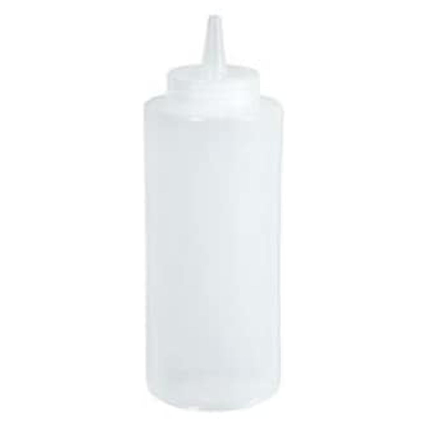 Winco Flair Bottle - White With A Lavender Tint, Durable Kitchen Dispenser