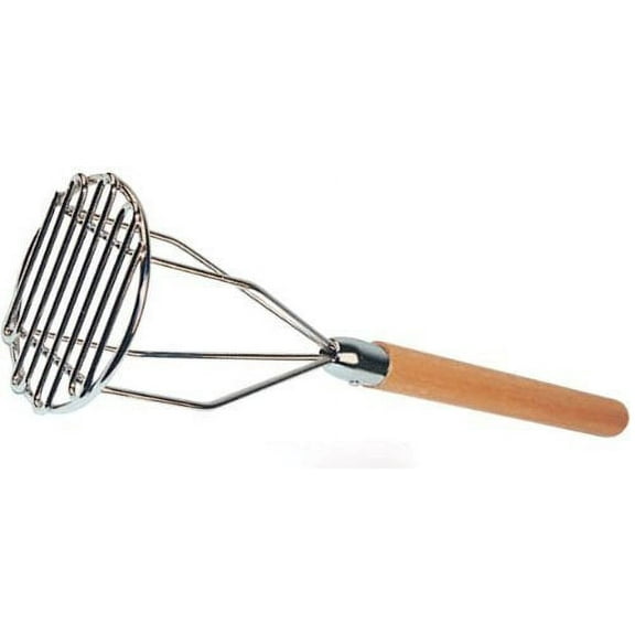 Winco PTM-24R Round Potato Masher, 5-Inch