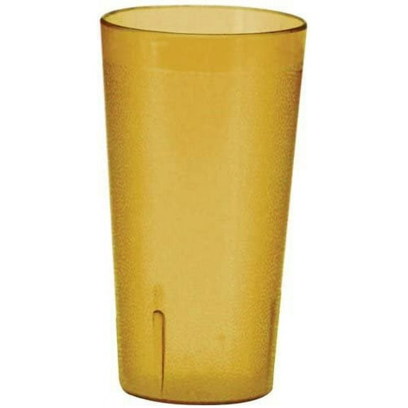 Winco Pebbled Tumblers, 12-Ounce, Amber