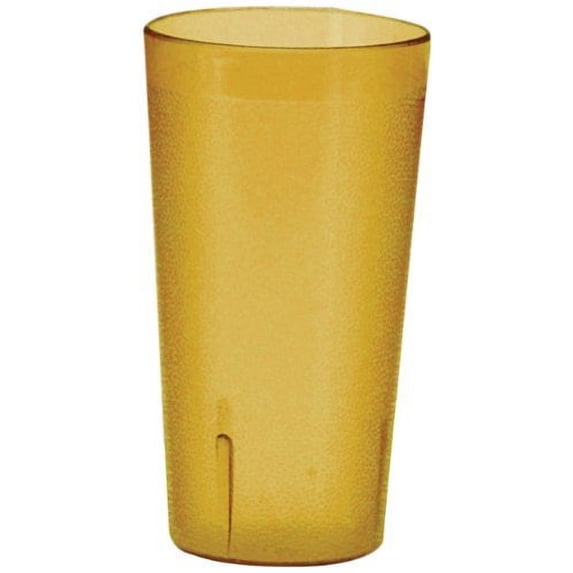 Winco Pebbled Tumblers, 16-Ounce, Amber