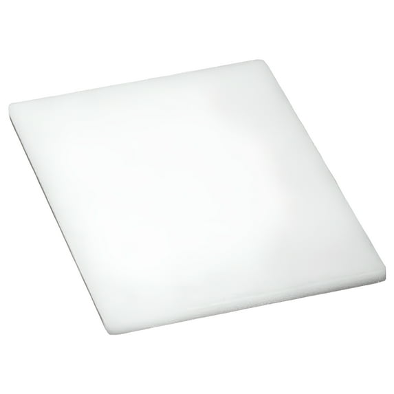 Winco Plastic Cutting Board, 1/2"H x 15"W x 20"D, White