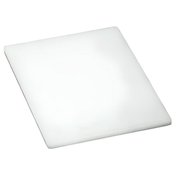 Winco Plastic Cutting Board, 1/2"H x 15"W x 20"D, White