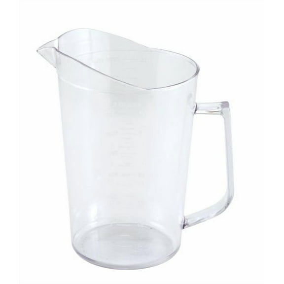 Winco Polycarbonate Measuring Cup, 2-Quart