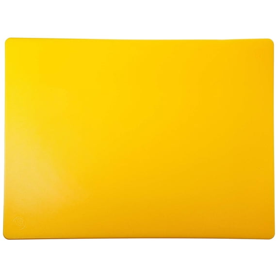 Winco Polyethylene Cutting Board, 1/2"H x 15"W x 20"D, Yellow