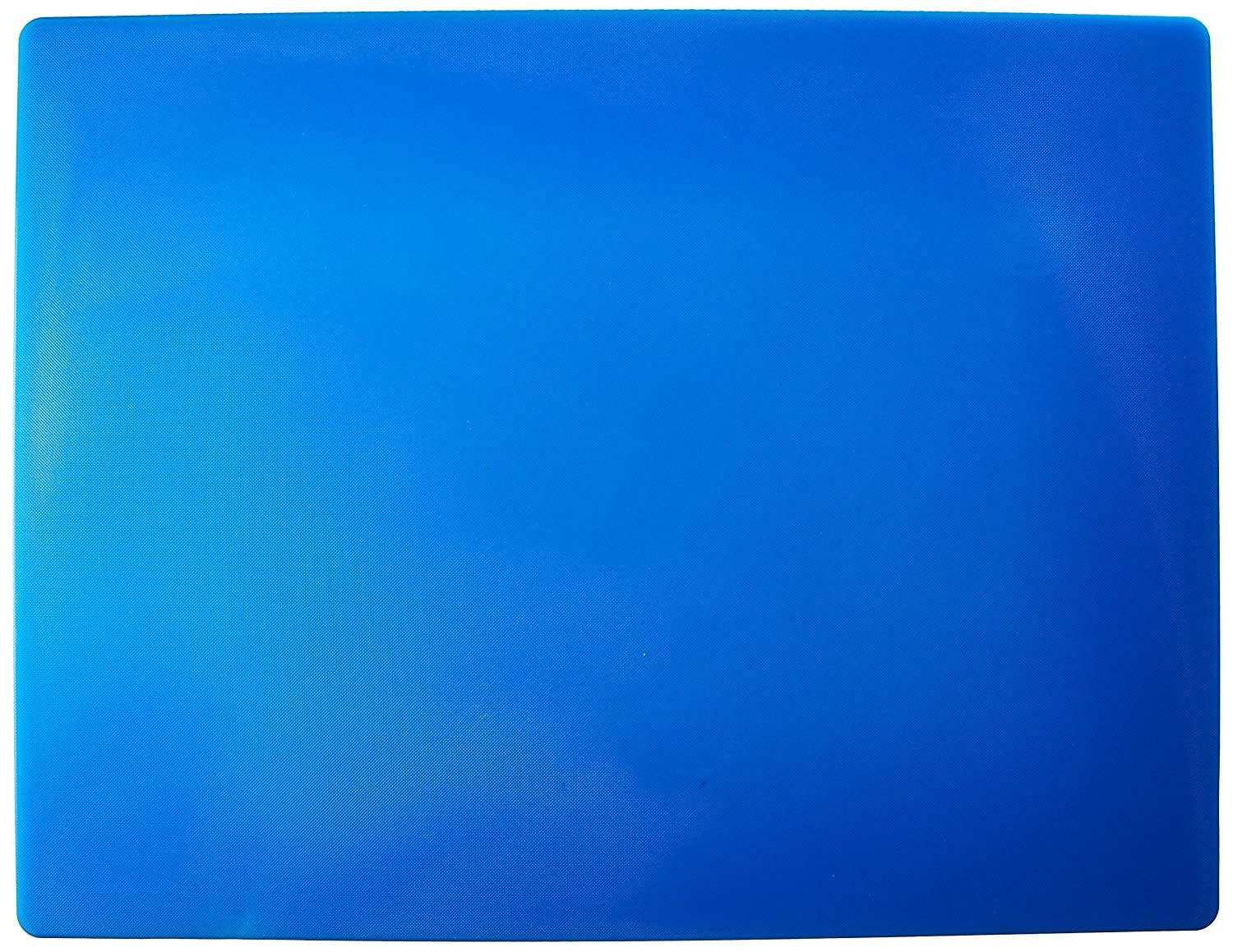 Blue Rectangular Polyethylene Cutting Board, 24" x 18"