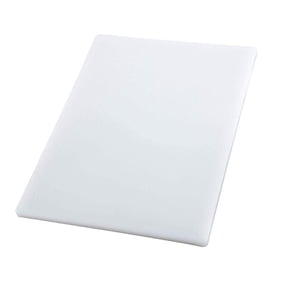 Winco Polyethylene Cutting Board, 3/4"H x 18"W x 24"D, White