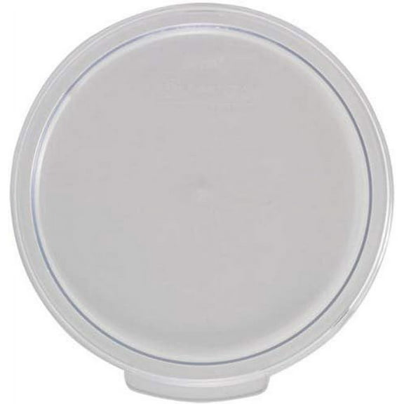 Winco PCRC-68C Round Storage Container Cover for PCRC-6-8, Clear Polycarbonate
