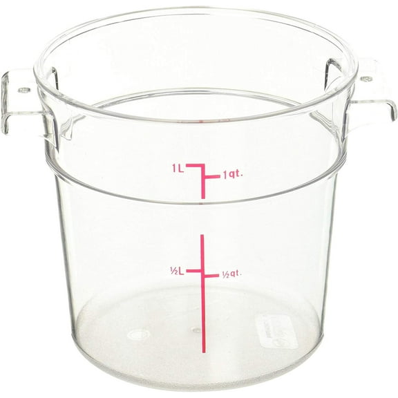 Winco Round Storage Container