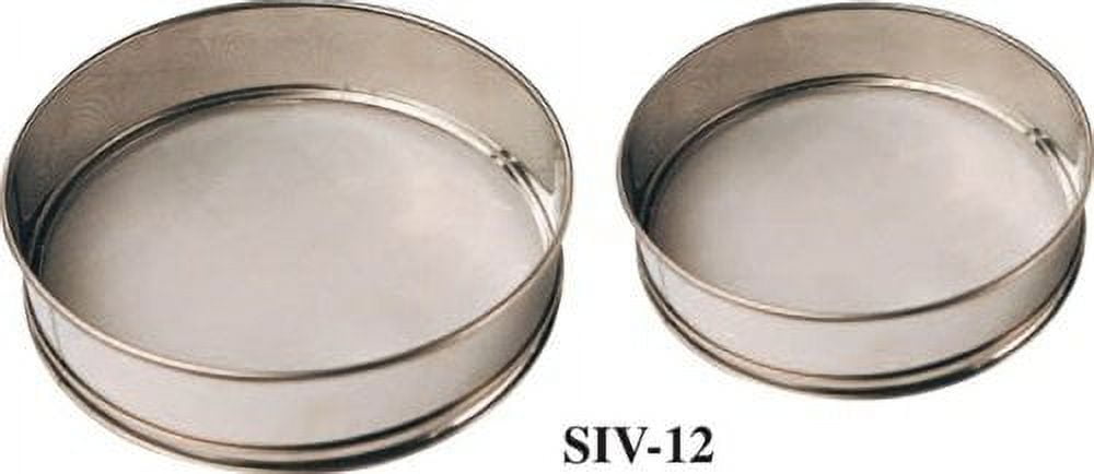 Winco 10-Inch Stainless Steel Mesh Sieve