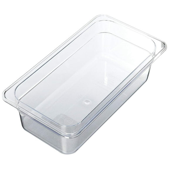 Winco SP7304, 4-Inch Deep One-Third Size Polycarbonate Food Pan, NSF
