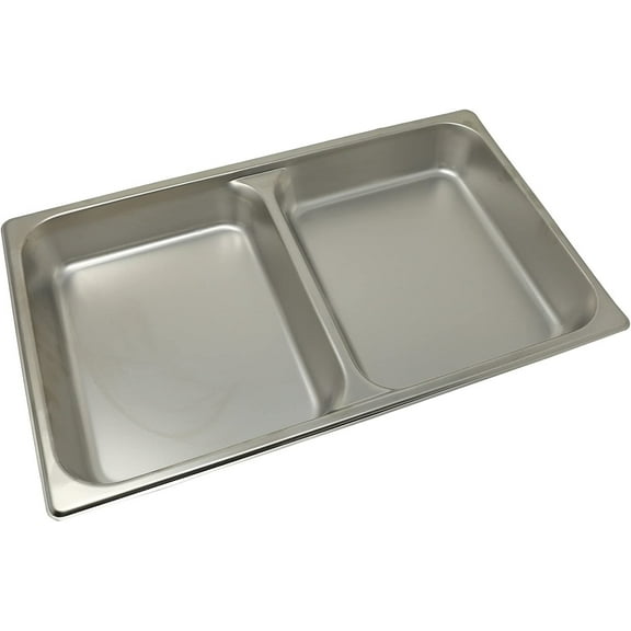 Winco SPFD2 2-1/2-Inch Divider Food Pan, Full Size