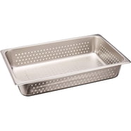 Winco 2.5-Inch Anti-Jamming Steam Table Pan — Full Size, 24-Gauge Stainless Steel