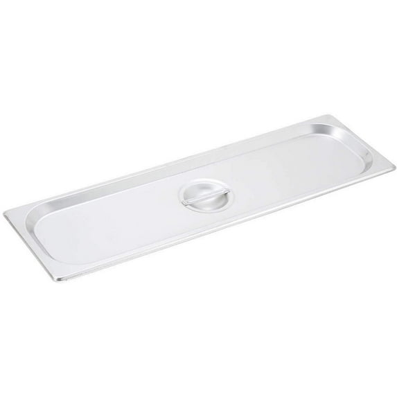 Winco SPJL-HCS Steam Table Pan Cover, Stainless Steel