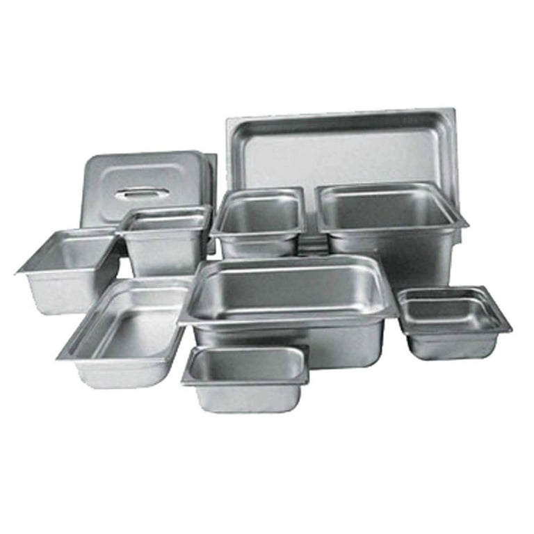 Winco SPJM-106 6-Inch Anti-Jamming Steam Pan, Full, 24-Gauge 