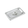 thumbnail image 1 of Winco SPSCN, One-Ninth Size Solid Stainless Steel Steam Table Pan Cover, NSF, 1 of 1
