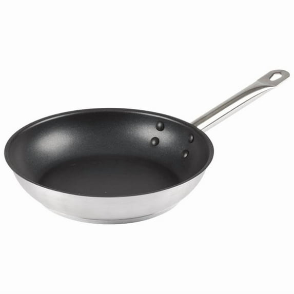 Winco SSFP-9NS S/S 9 Non-Stick Fry Pan"