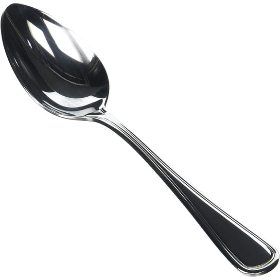 Winco Shangarila 12-Piece Table Spoon Set, European, 18-8 Stainless Steel