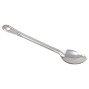 Winco BSOT-13 Basting Spoon, Stainless Steel, 1.2 mm - Solid, 13 in.