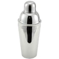 thumbnail image 1 of Winco Stainless Steel 3-Piece Cocktail Shaker Set, 16-Ounce, Set of 6, 1 of 1