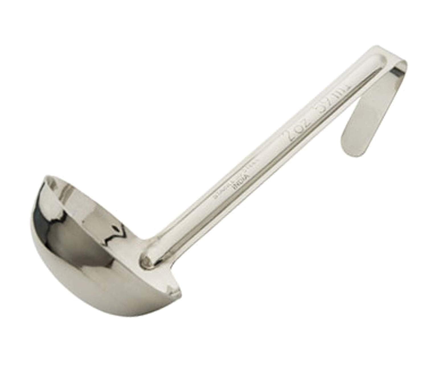 Winco Stainless-Steel Ladle, 2 Oz, Silver